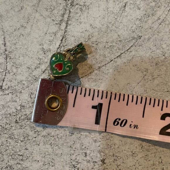 Tibetan Prayer Box Sterling Silver Enameled Wish Box Pendant - Picture 9 of 12